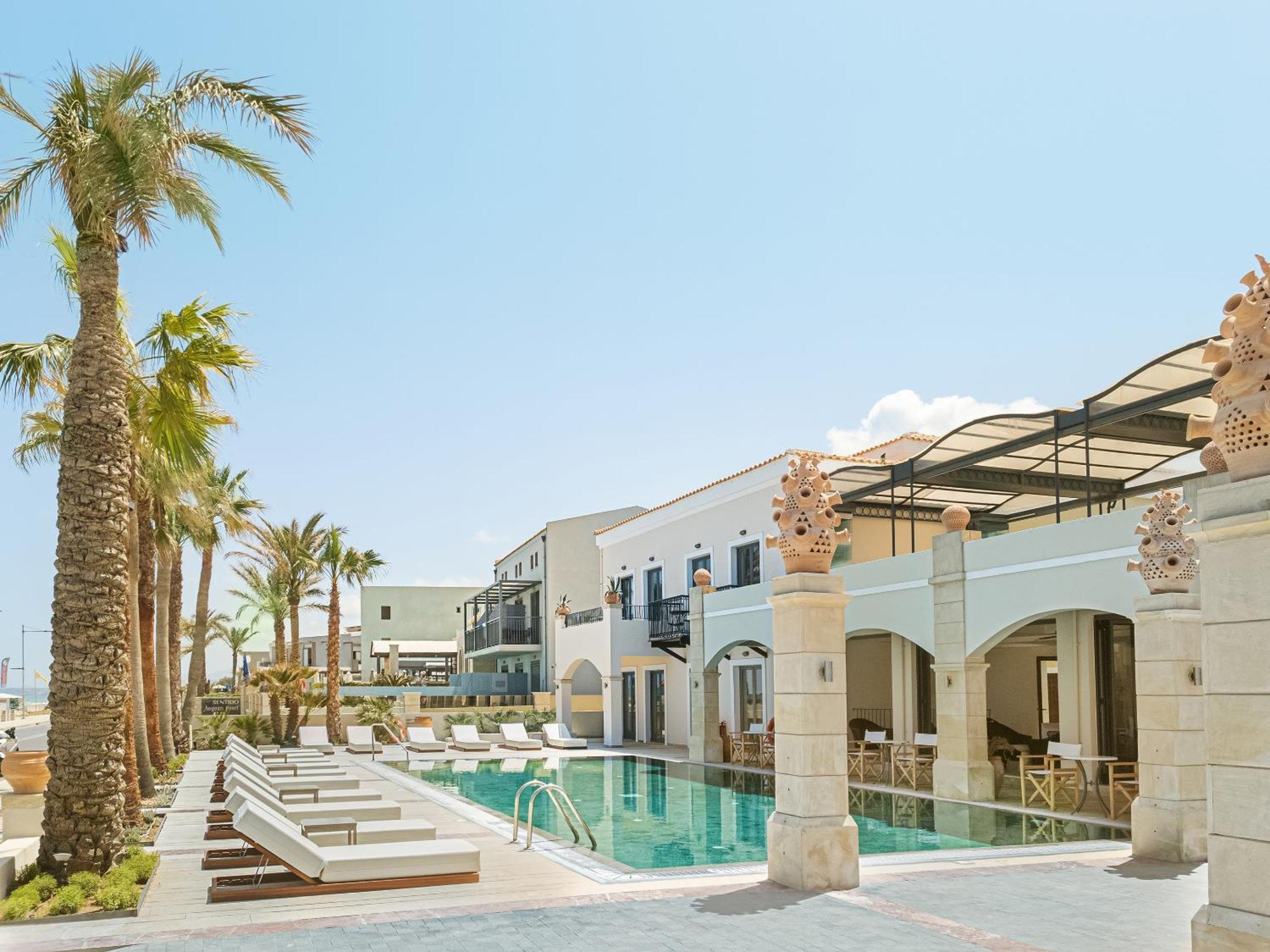 Grecotel Plaza Beach House Ретимно Экстерьер фото