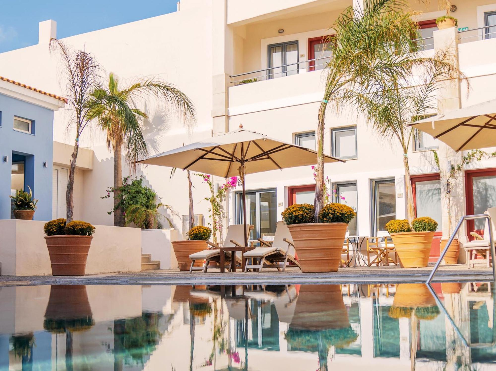 Grecotel Plaza Beach House Ретимно Экстерьер фото